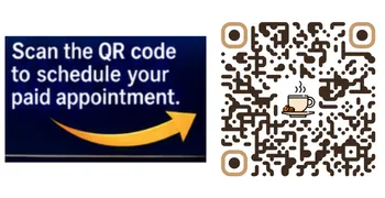 Scan this QR code to request or schedule an appointment with Dr. Mack Jackson Jr.